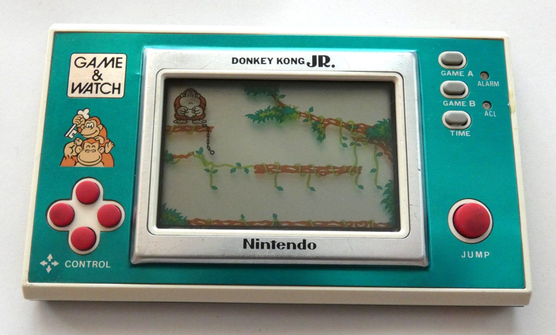 game&watch Console: Nintendo Game & Watch - DONKEY KONG Junior – Usato da La Sarraz venduto da classicworldcoins