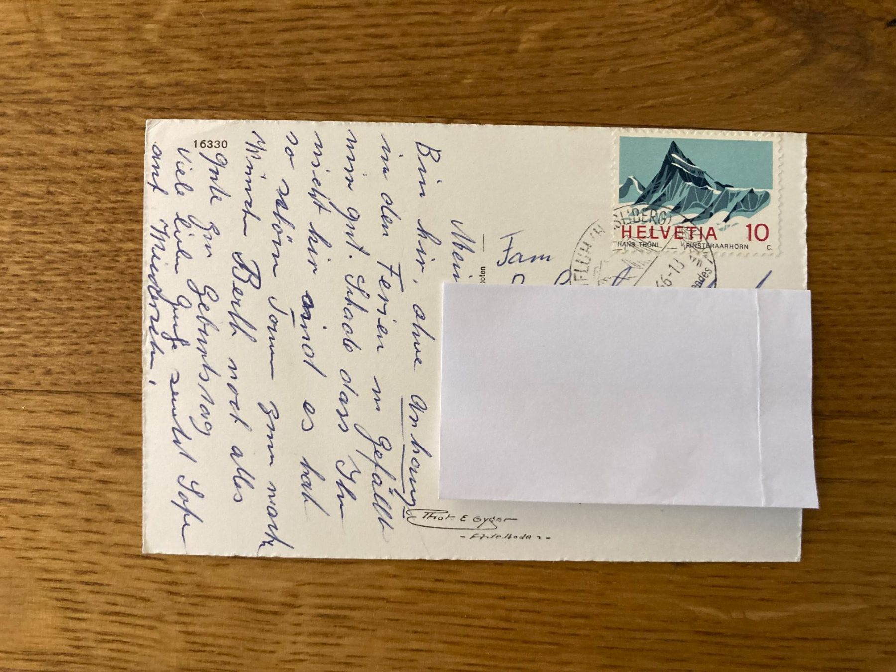 Cartoline postali: Alte Postkarte Brünig-Hasliberg, – Usato da Mönchaltorf venduto da Tschibi 1