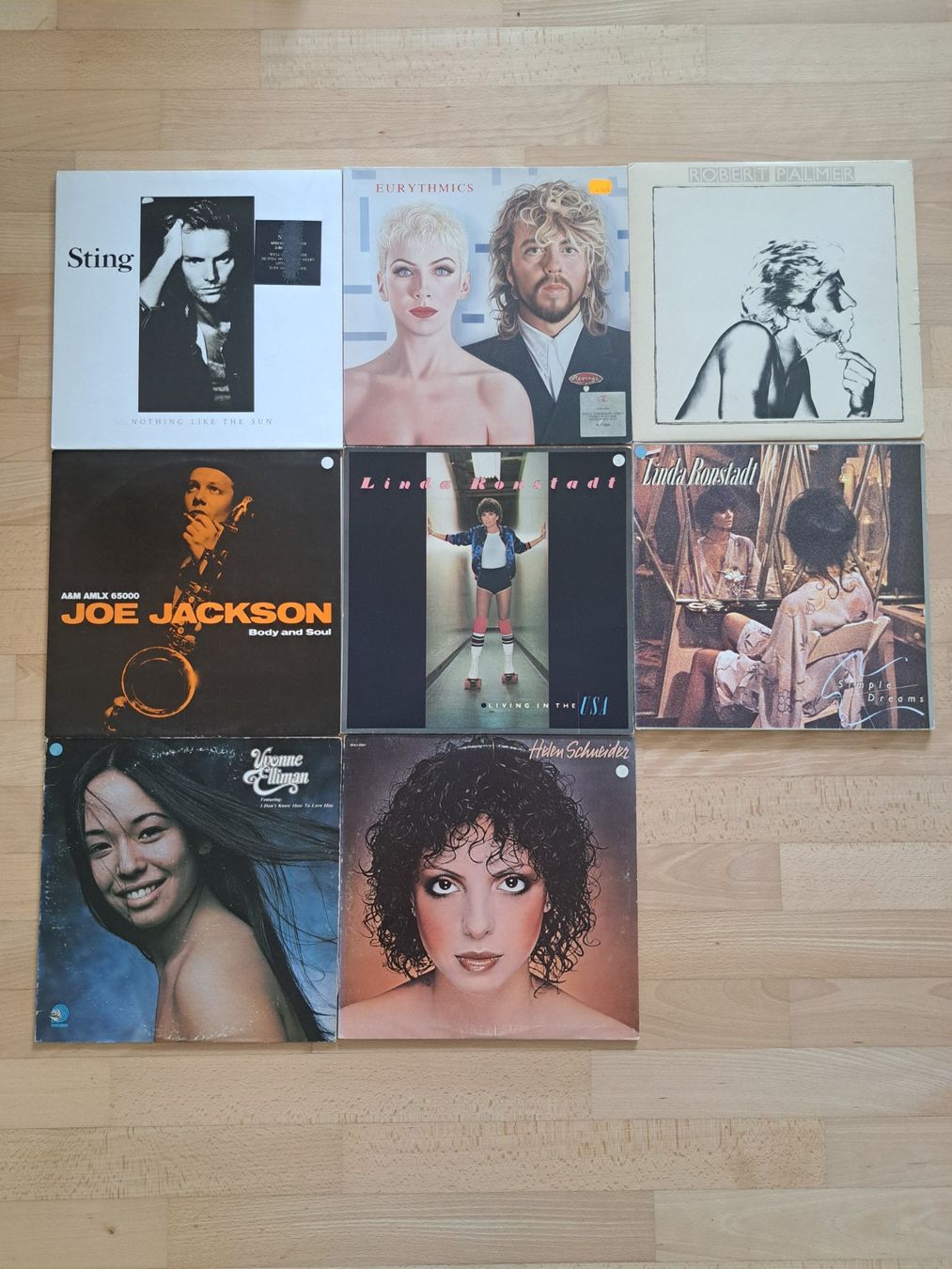 Dischi in vinile: 80s Pop Vinyl Paket: Sting, Eurythmics, Robert Palmer – Usato da Zürich venduto da Ali19