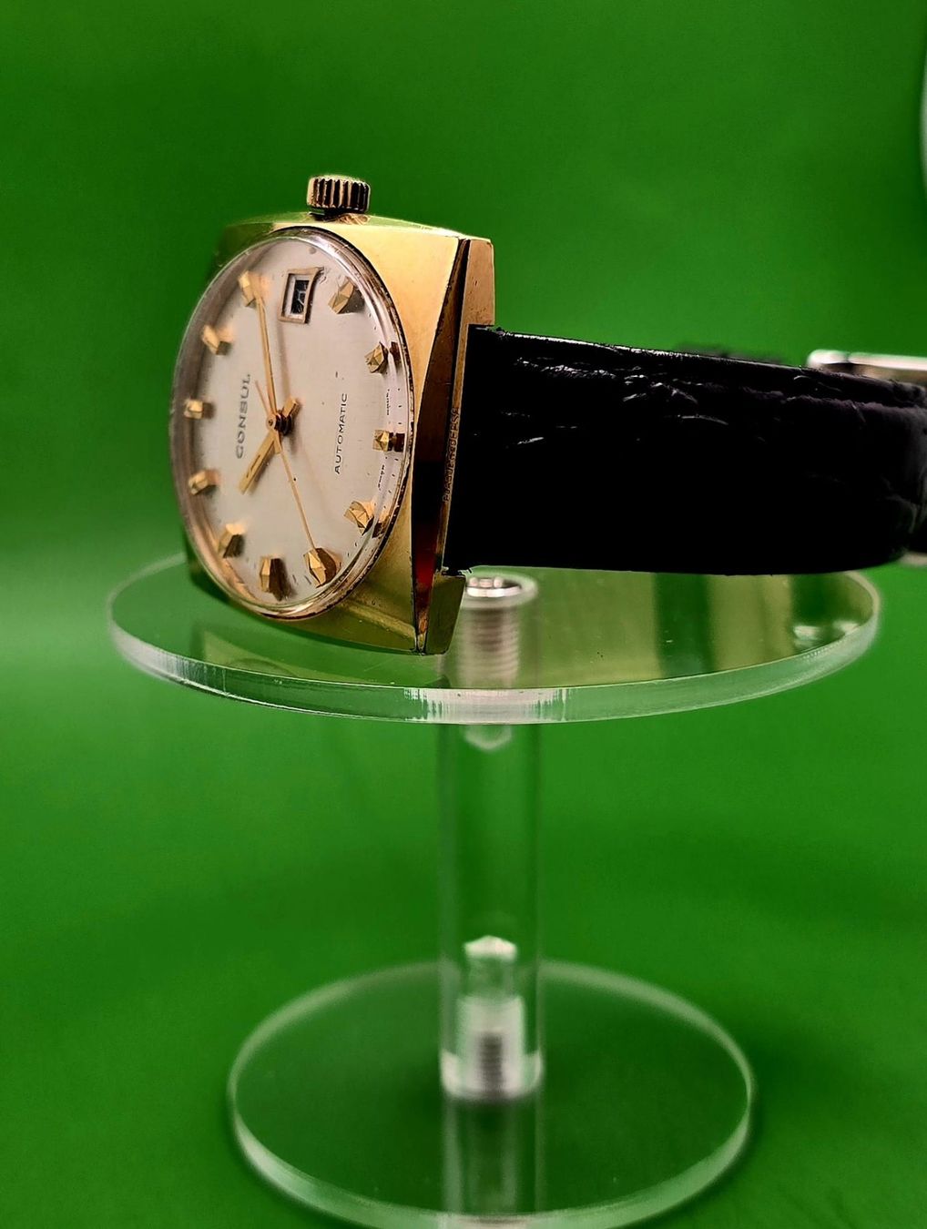 Omega Uhren: CONSUL AUTOMATIC DATE SWISS MADE MUTTERGESELLSCHAFT VON MAUR – Gebraucht aus Neftenbach von Taschen-Uhren 9