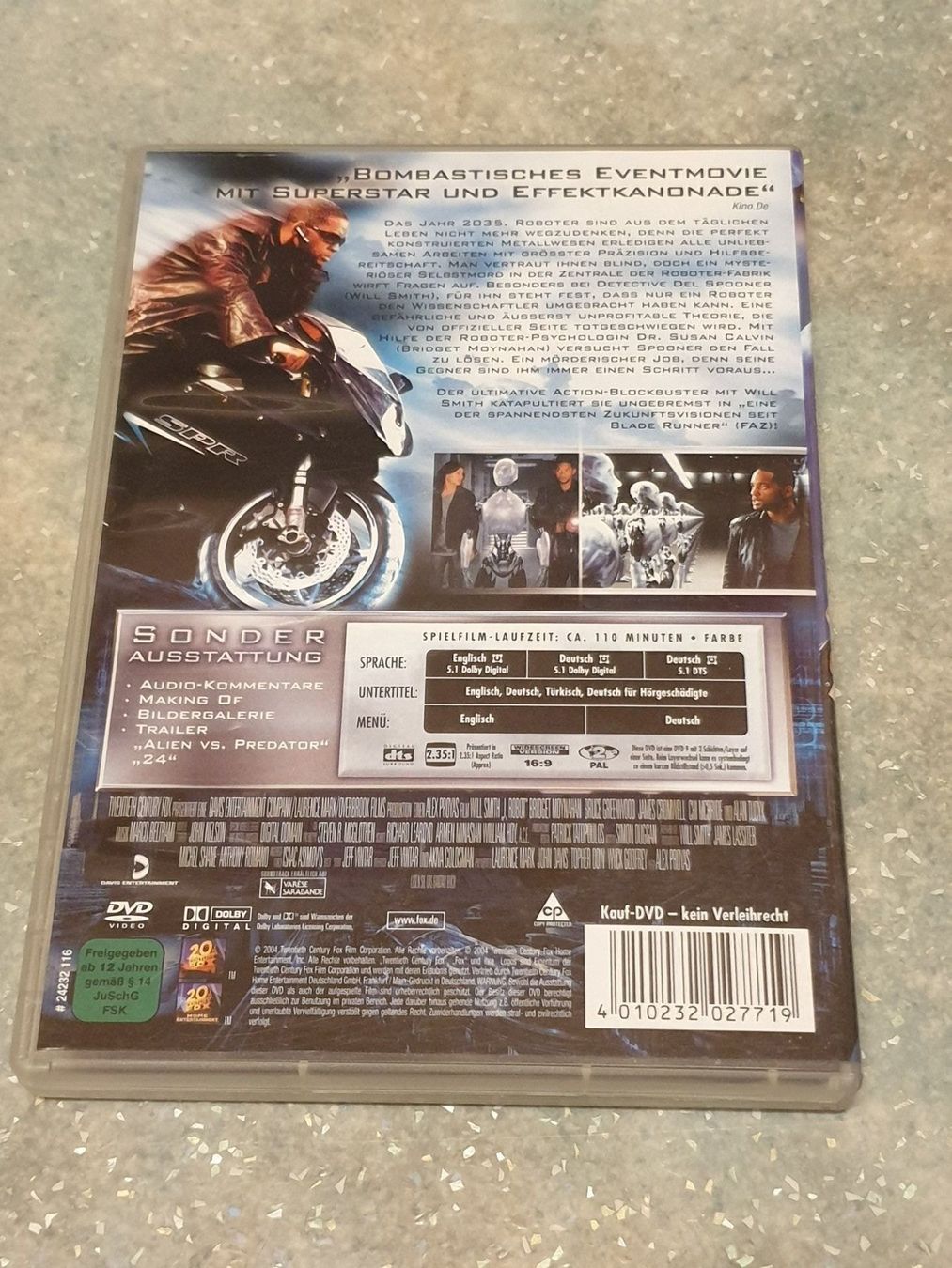 Tous les DVDs: I,Robot – D'occasion à Rothenthurm par Lord-Ren 1