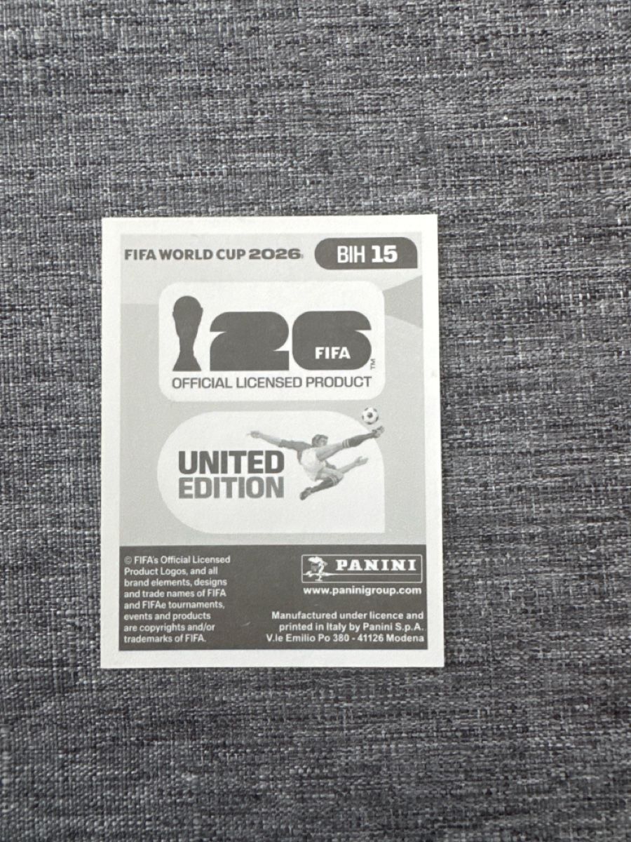 Panini Carte collezionabili: Panini WM 2026 - BIH 15 – Nuovo e nell'imballaggio originale da Fribourg venduto da wor_lp9t 1