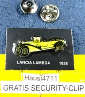 LANCIA LAMBDA 1928 AUTO OLDI PIN GLASIERT MIT SECURITY-CLIP