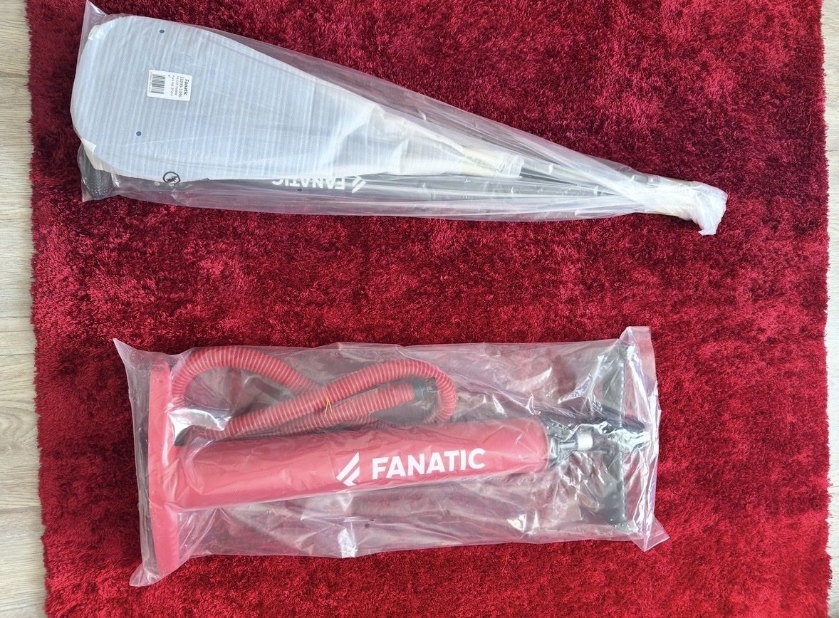 Schlauchboote, Kajaks & Kanus: Pompe Paddle FANATIC neuve+pagaie – Neu und originalverpackt aus Villars-sur-Glâne von Gott0809