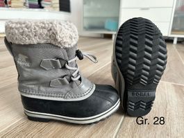 Sorel Winterstiefel Gr. 28 grau