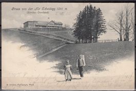 AK Gruss Von Der Alp Scheidegg ZH