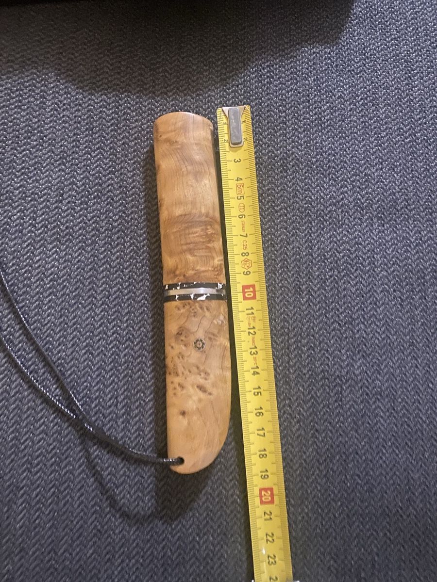 Accessori: Geschmiedeter kleiner Tanto mit Stoffbeutel – Nuovo e nell'imballaggio originale da Berikon venduto da Samurai67ch 3