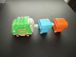 Müllauto mit Müllcontainern 😊🚛