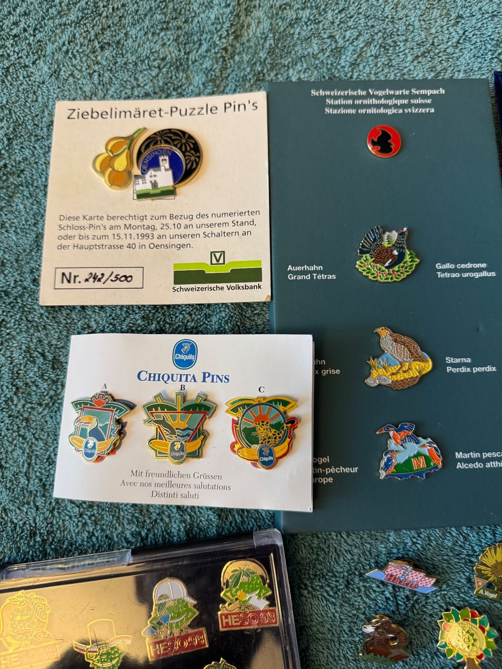Anhänger: Pin- Sammlung #2 – Gebraucht aus Kestenholz von cvx_889vv 2