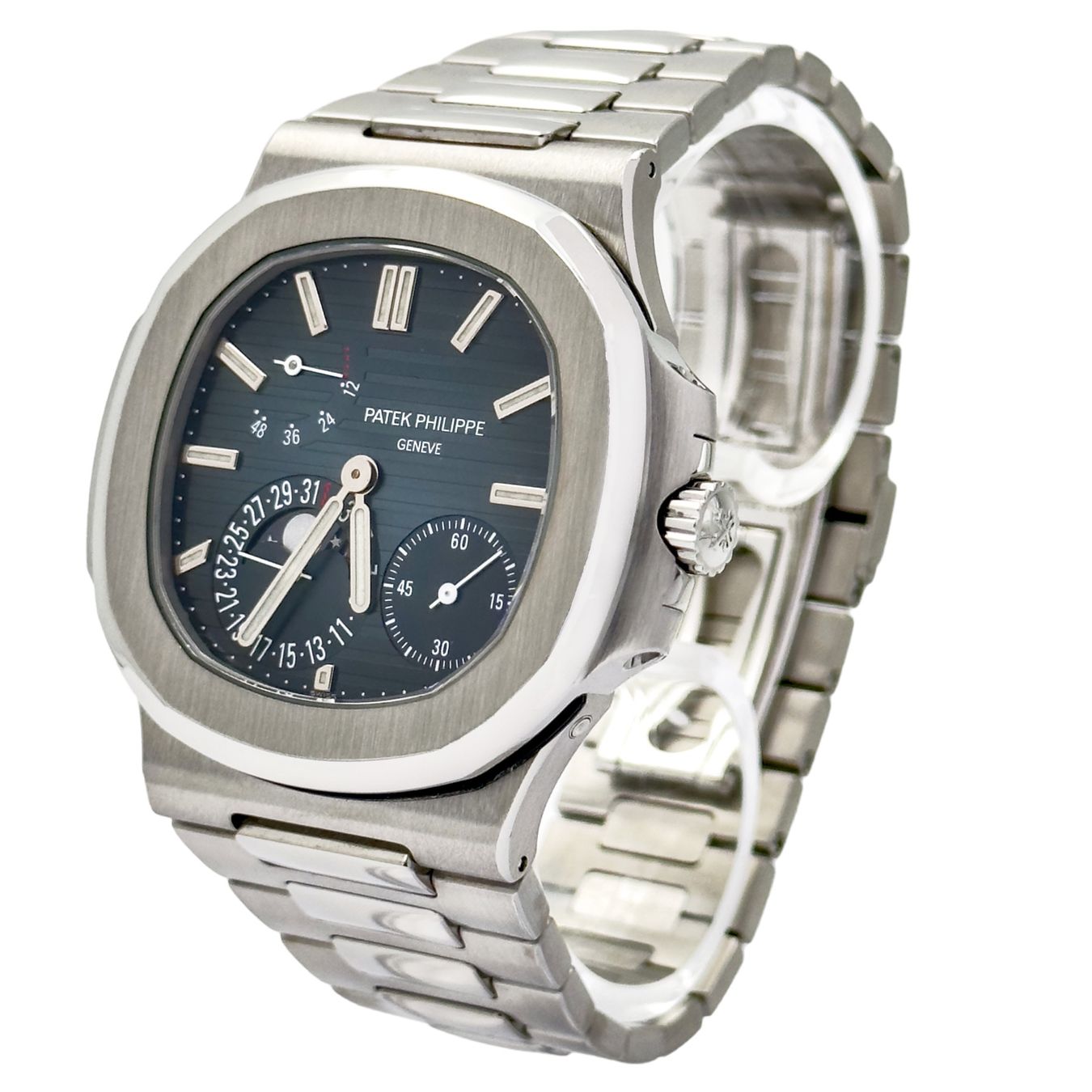 Patek Philippe Orologi: Patek Philippe Nautilus 5712/1A Unworn Full set 2015 – Nuovo e nell'imballaggio originale da Genève venduto da Swisstreasures-SA 2