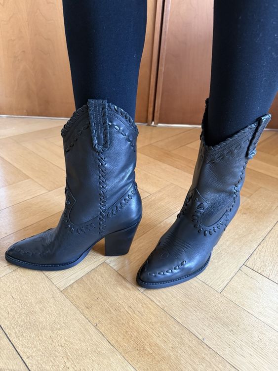 Mango Scarpe da donna: Lederstiefel Gr. 40 – Nuovo (secondo la descrizione) da Basel venduto da pet_y7pt