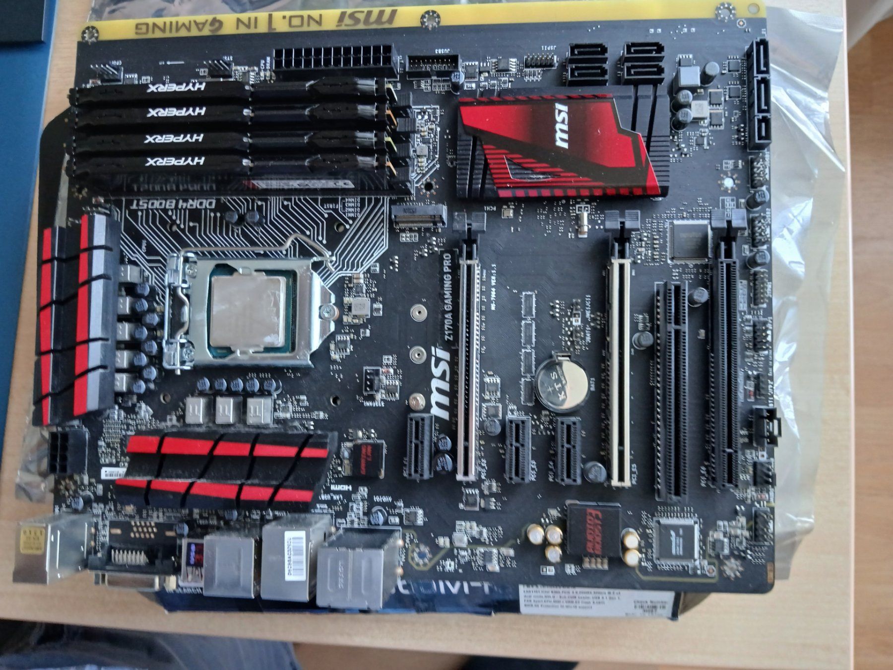 Schede madri: Mainbord MSI Z170H Pro – Usato da Kriens venduto da Hvreni