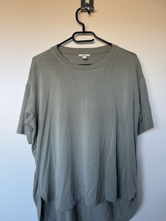 Esprit Damen Shirt Khaki Oversize Gr. S
