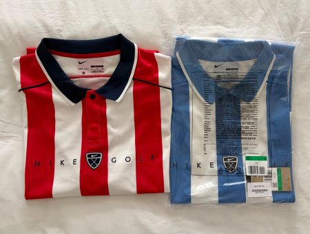 2 Golf Shirts Dri Fit von Nike XL, lockere Passform - NEU
