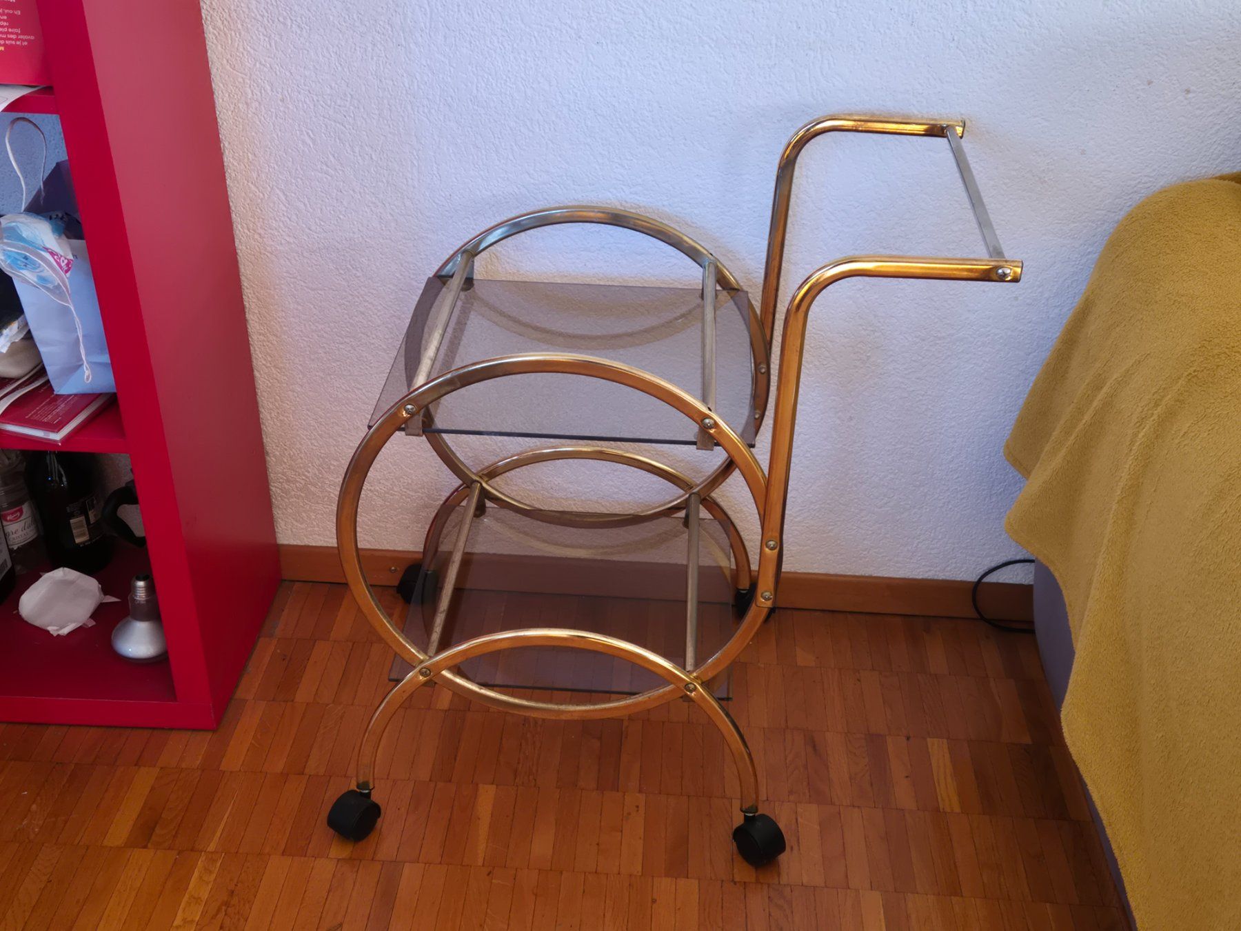 Carrelli di servizio: Vintage Servierwagen / edler Servierboy – Usato da Monthey venduto da McAuthor 9