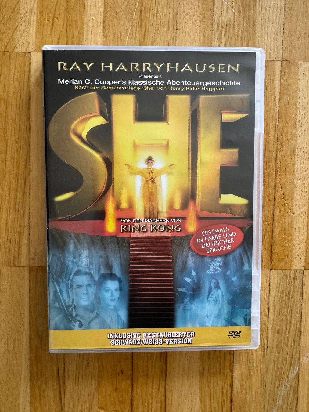 Tutti i DVDs: SHE. (DVD) RAY HARRYHAUSEN – Usato da Basel venduto da san_2qlq