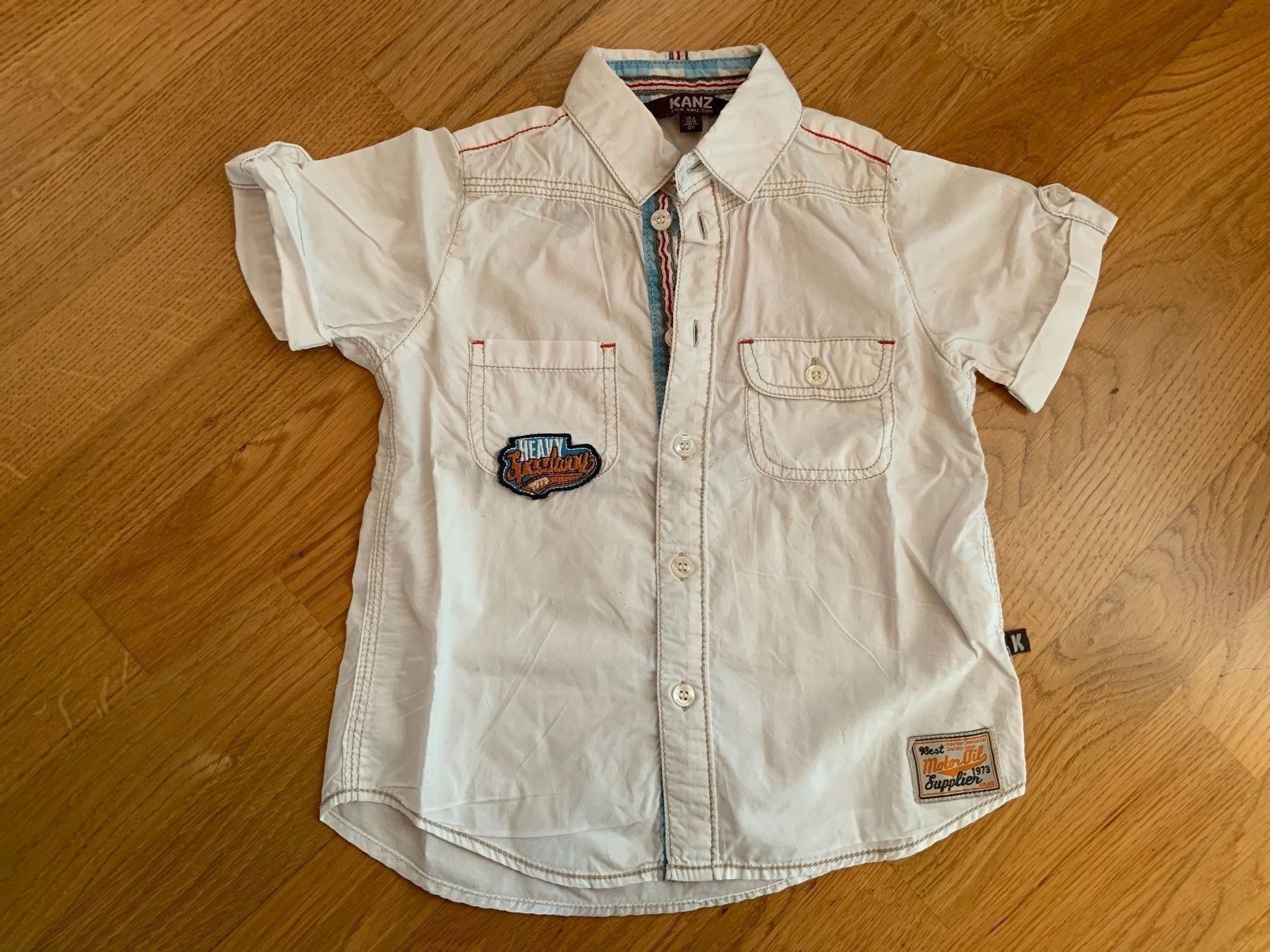 Camicie, T-shirt & Polo: Hemd von Kanz, Gr. 104 – Usato da Wallisellen venduto da SPKWichtel