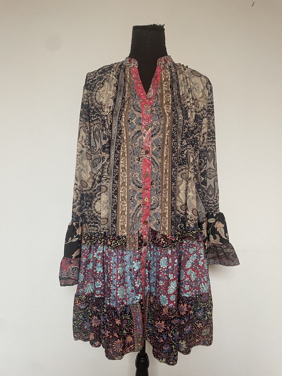 Vestiti: Bohokleid / Tunika mit Seidenanteil – Nuovo (secondo la descrizione) da Sigriswil venduto da ck56