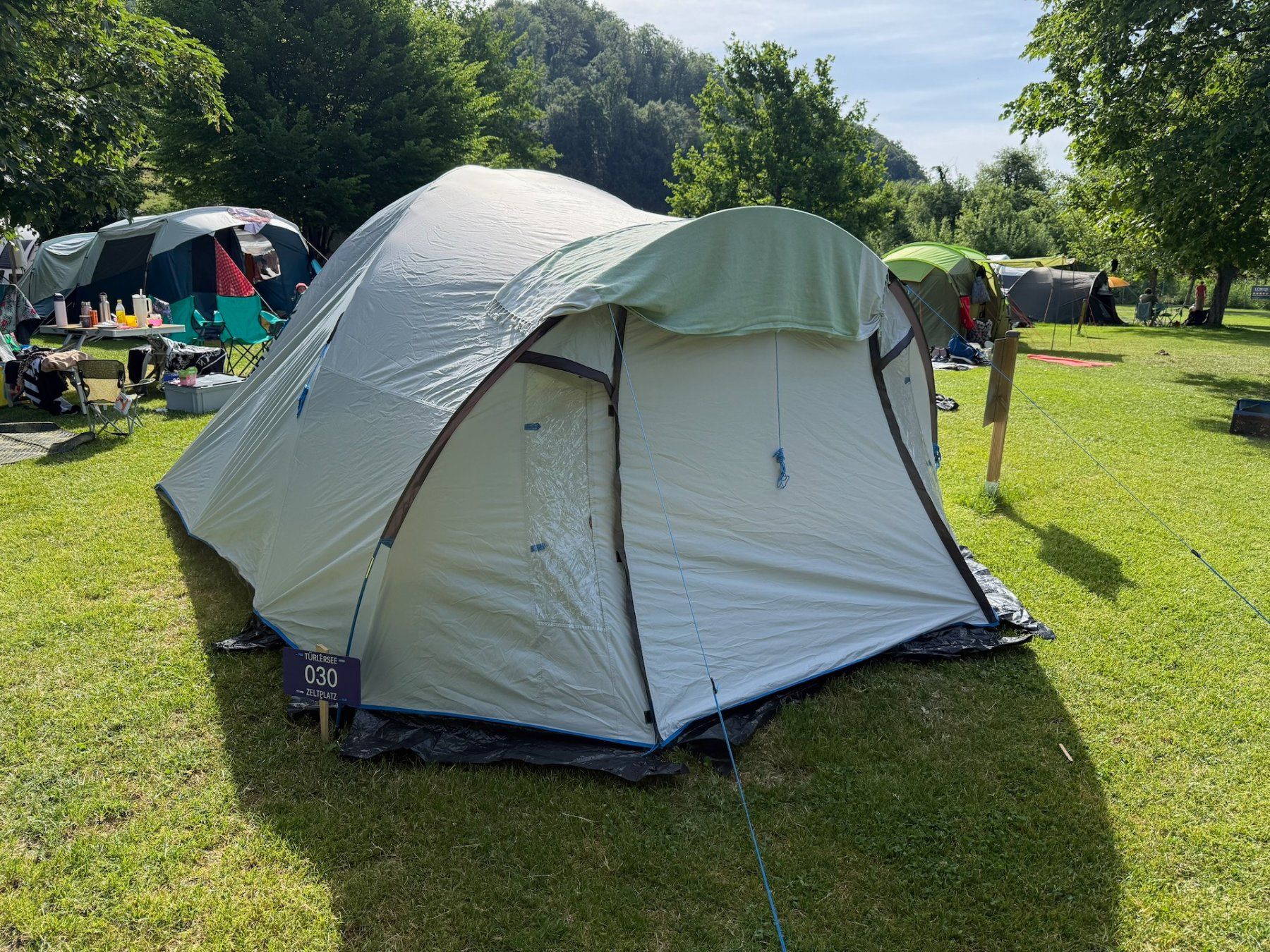Tende : Campingzelt High Peak Tessin 5.0 – Usato da Birmensdorf ZH venduto da seb-oulba 1