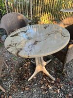 Gartentisch aus Marmor