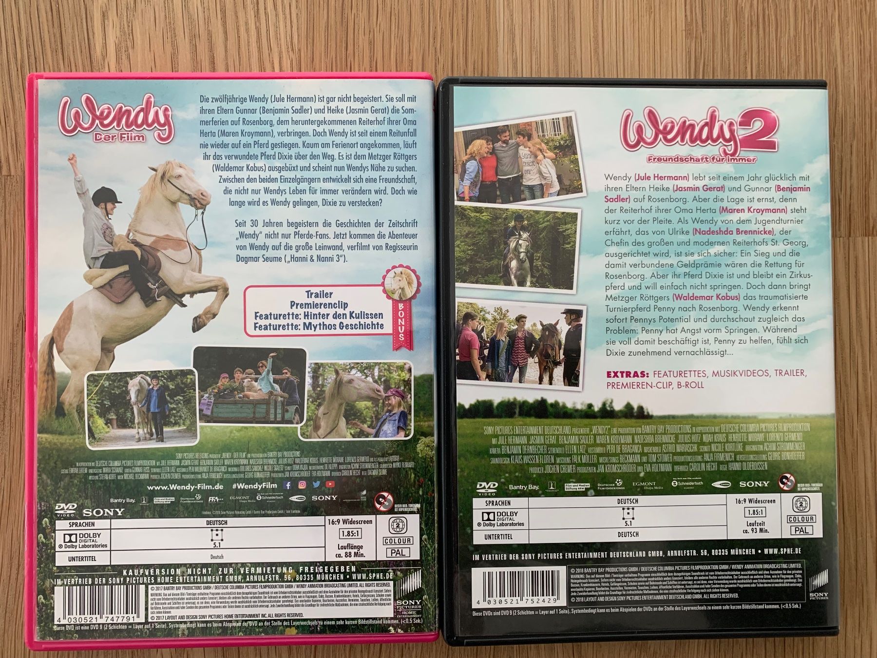Tutti i DVDs: DVD Wendy 1 + 2 – Usato da Signau venduto da stalder-langenegger 1