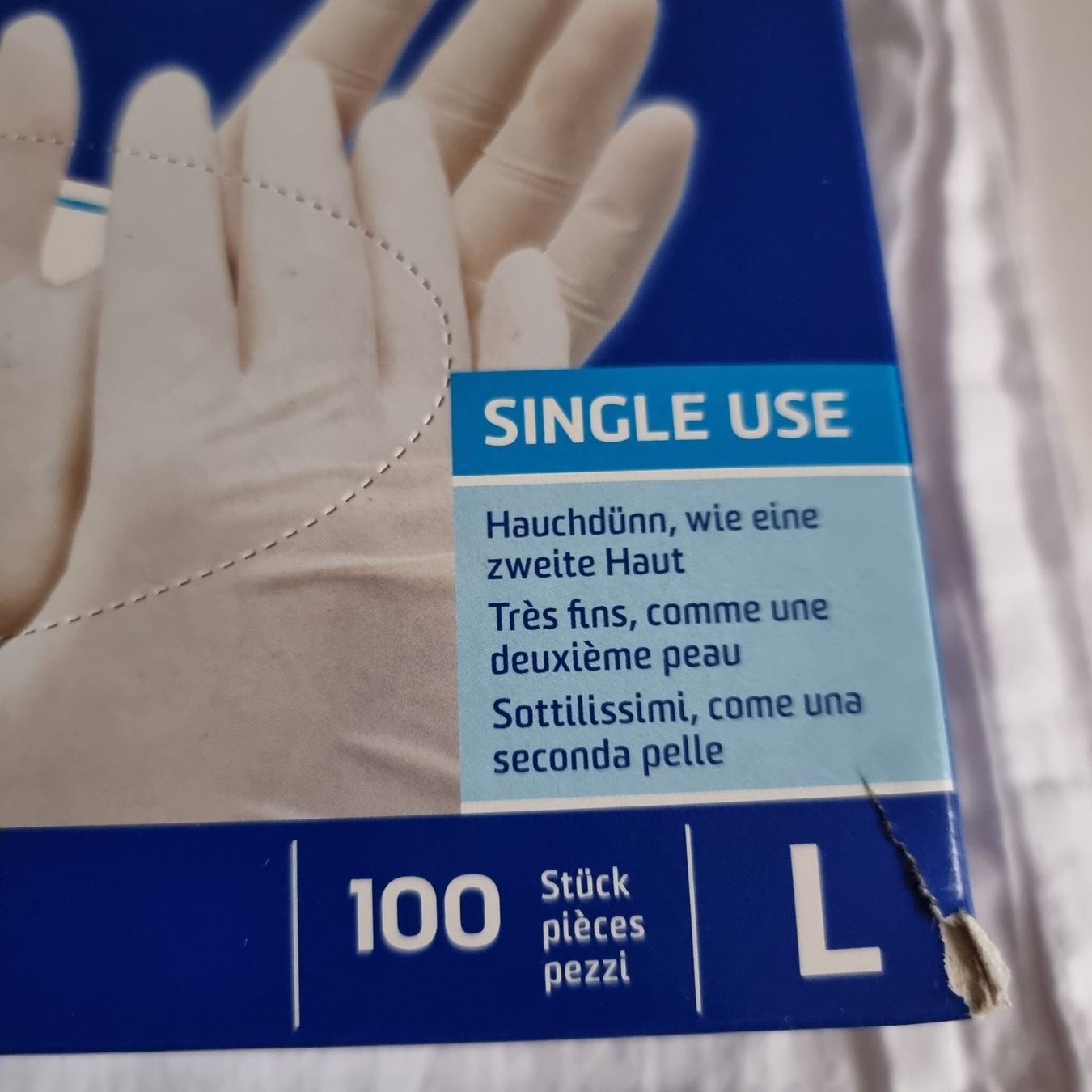 Handschuhe & Handstulpen: Neue 2 Pack à 100 Stk Miobrill Einweghandschuhe Grösse L – Neu und originalverpackt aus Rupperswil von moni_2024 2