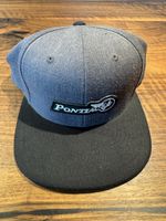 Cap Pontiac Baseballkappe grau schwarz neuwertig