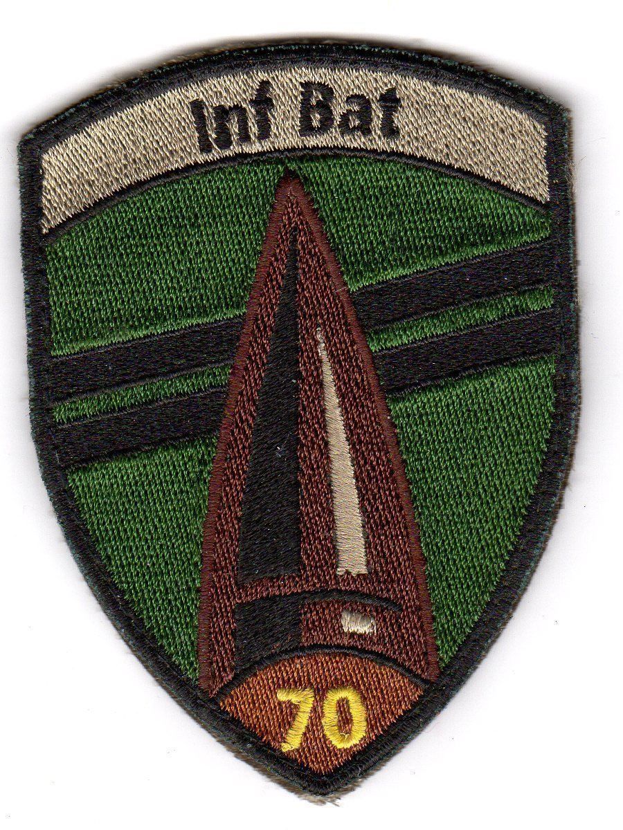Placchette & Badge: Badge Inf Bat 70 braun – Usato da Erlinsbach venduto da S700