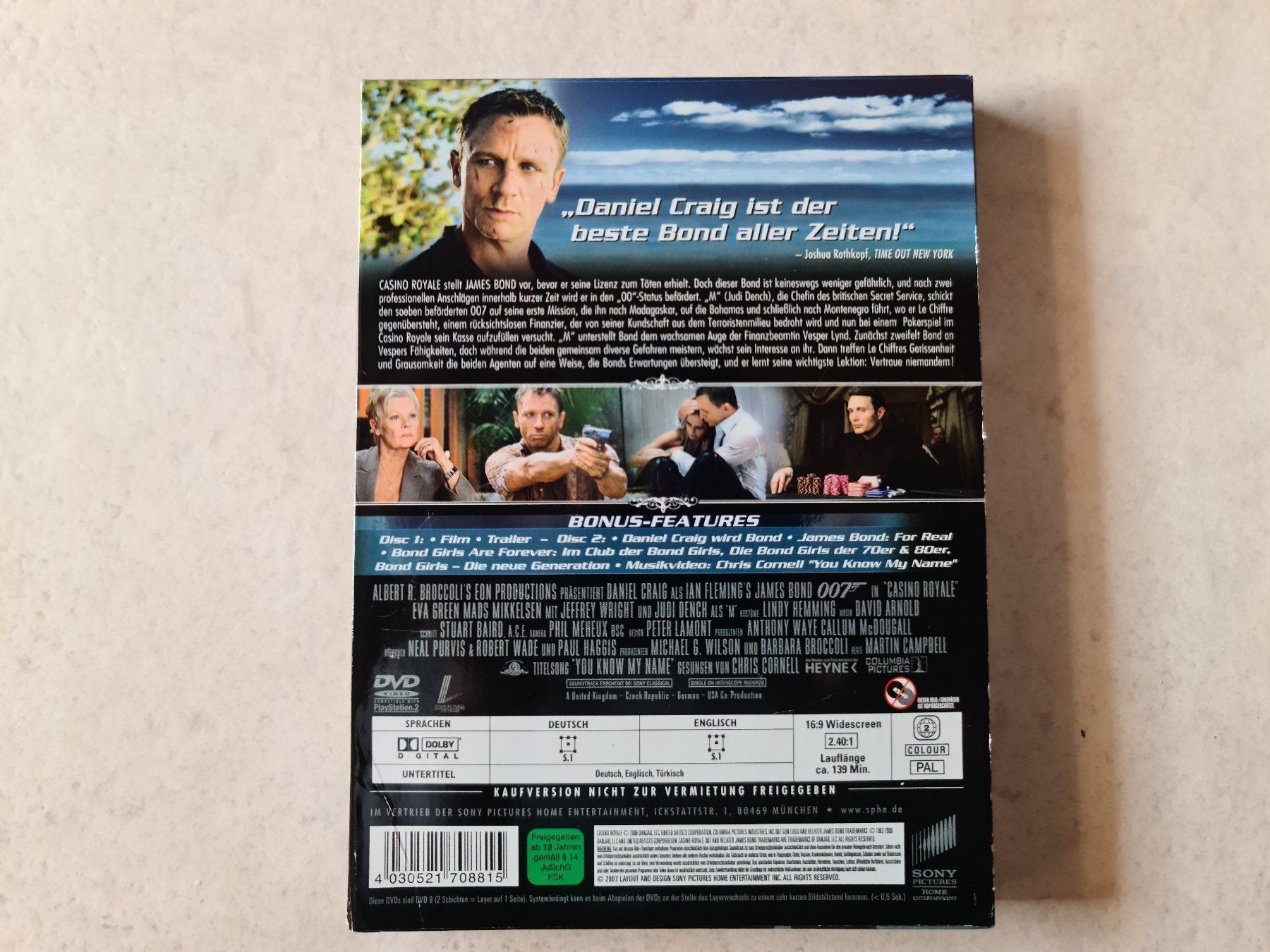 Tutti i DVDs: James Bond 007 - Casino Royale - 2 Disc – Usato da Schneisingen venduto da backstore24 2