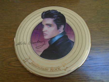 Elvis Presley Teller "Jailhouse Rock" - Sammlerstück!