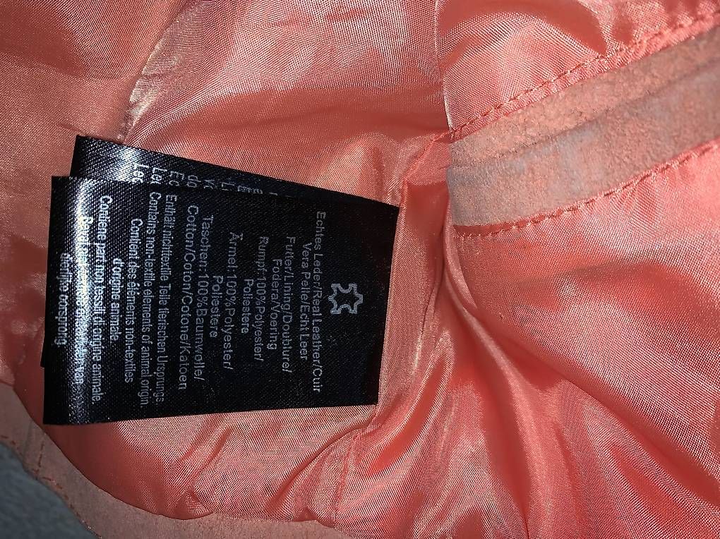 Giacche: Wildleder Jacke in Rosa – Usato da Erlinsbach SO venduto da VWV1 1