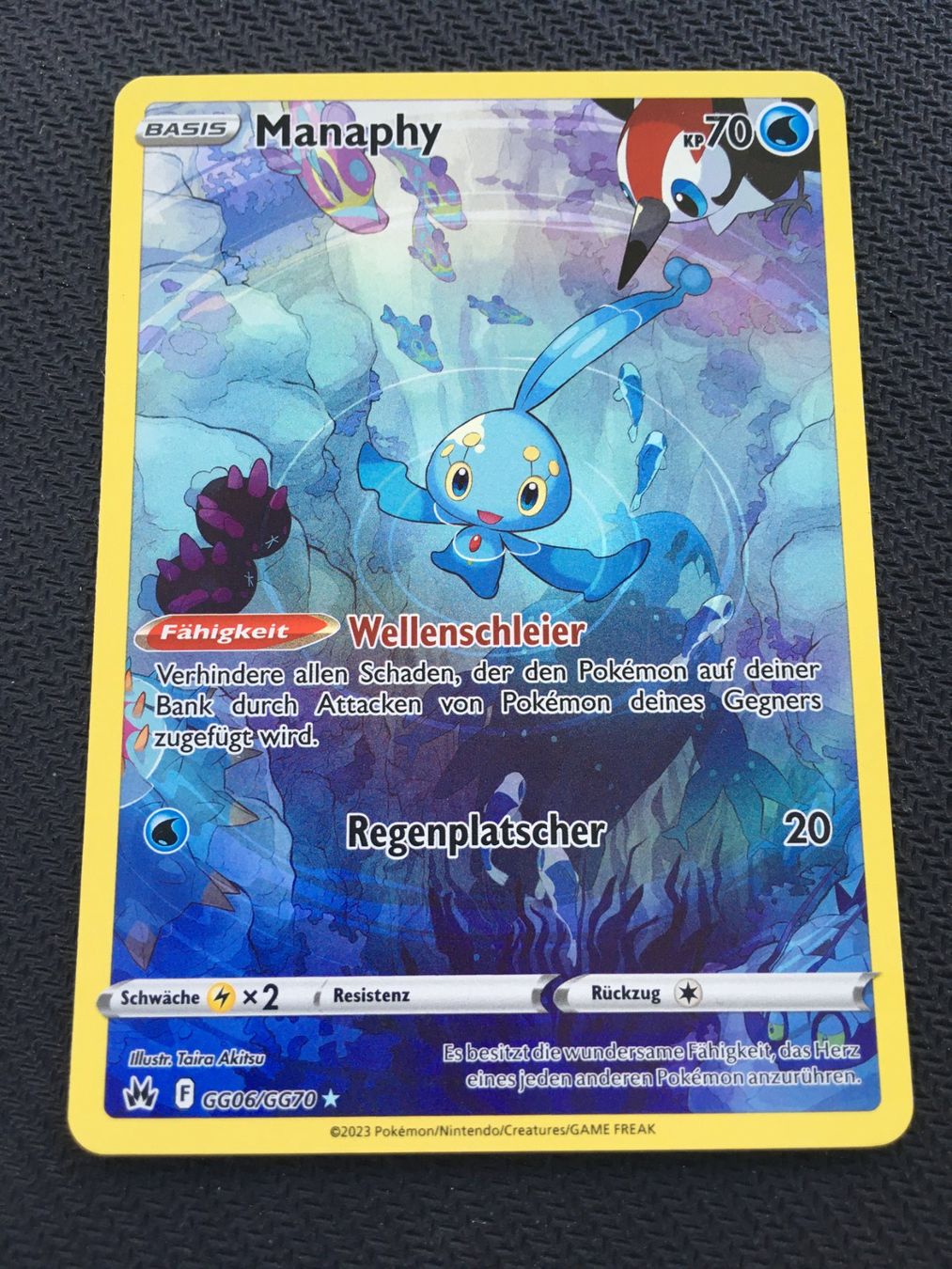 Pokémon Carte collezionabili: Pokémon - Manaphy - GG06 - Crown Zenith -EN- – Nuovo (secondo la descrizione) da St.Gallen venduto da Punktchen01