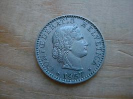(S1) 20 Rappen 1957
