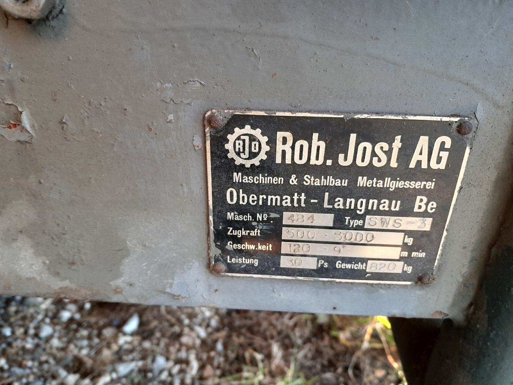 Argani forestali & Pinze posteriori : Seilwinde. – Usato da Bärau venduto da emmental10 4