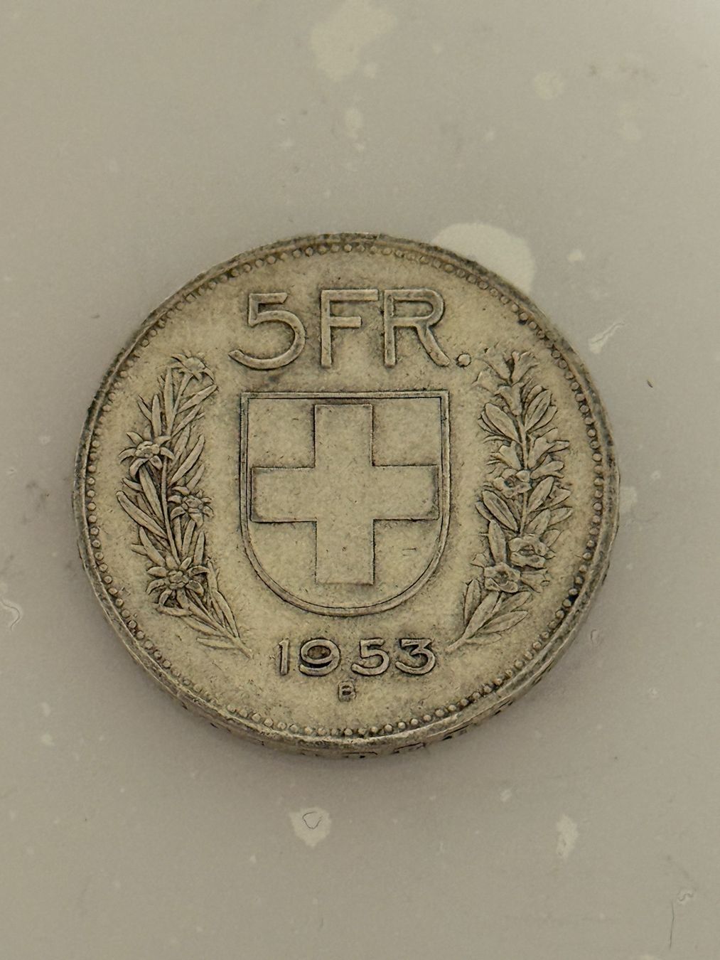 Tutti le monete: 5 Franken 1953  Silber – Usato da Wallisellen venduto da SWISS_SILVER1