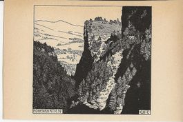 Chr. Conradin, Hohenrhätien, Künstler