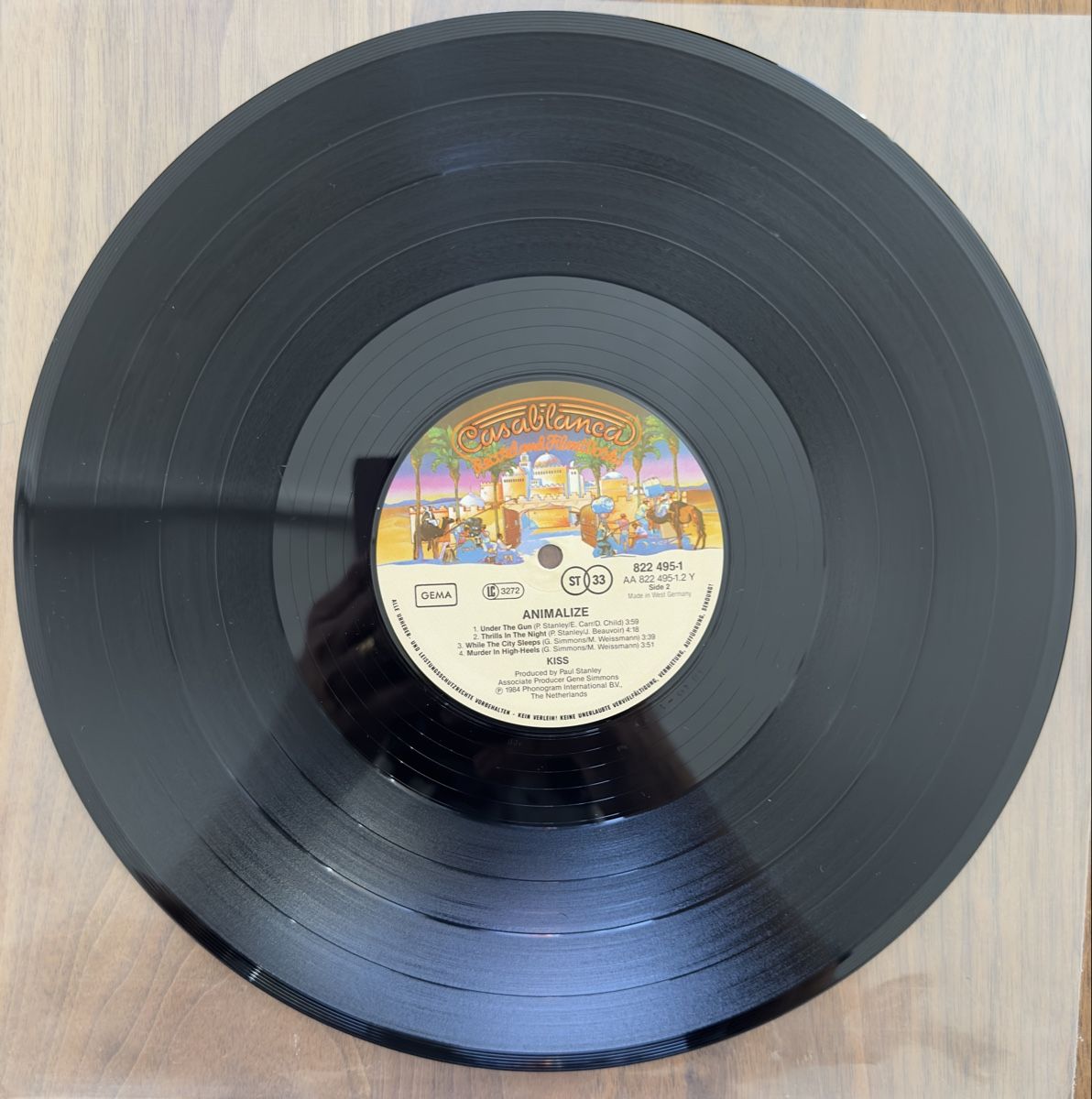 Schallplatten: VINYL KISS "ANIMALIZE" MADE IN GERMANY – Gebraucht aus Brigerbad von Marcelo79 2