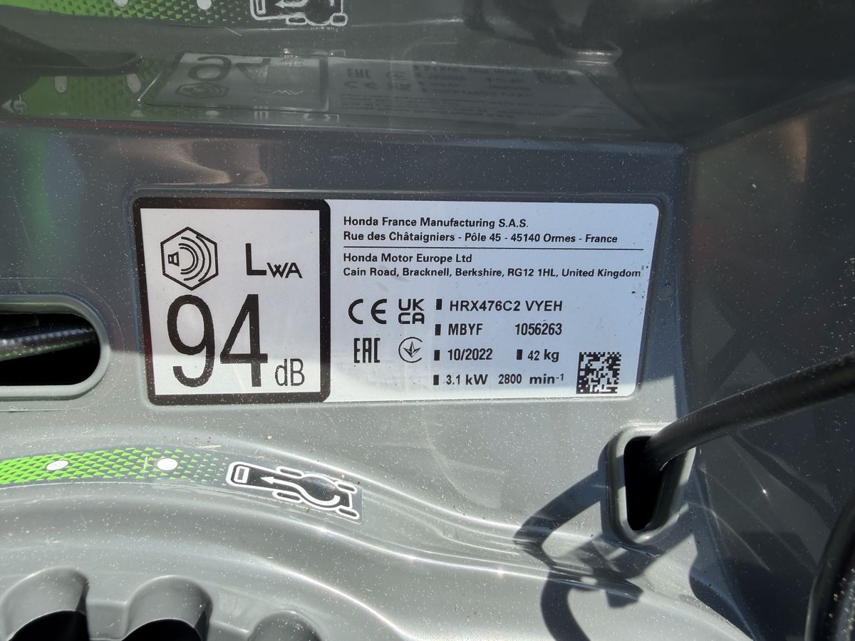 Honda Tagliaerba: Rasenmäher Honda HRX 476 C2 – Nuovo (secondo la descrizione) da Uttigen venduto da huki123 5