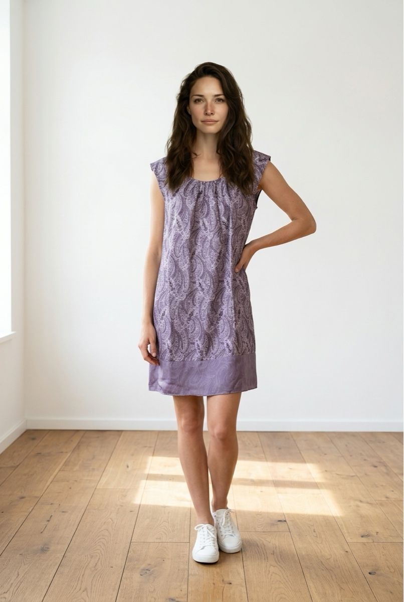 H&M Vestiti: Kleid oder Tunika in Lila – Usato da Leuk-Stadt venduto da 2thcircle 1