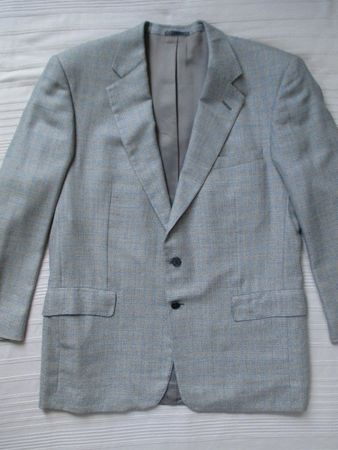 Chester Barrie – Sakko Blazer Seide Wolle Gr.54 London House