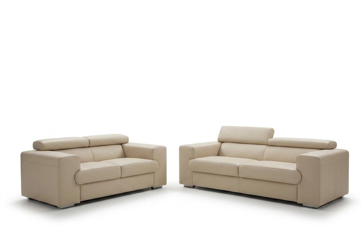 Divani: Ledersofa Sofagarnitur 32 Sitzer Set Garnitur Polstersofa – Nuovo e nell'imballaggio originale da Zug venduto da jvmoebel-schweiz