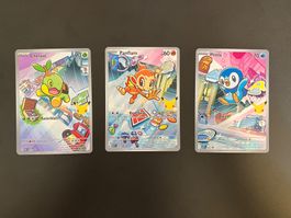 Erste Partner Illustrations Kollektion DE Serie 1 - Sinnoh