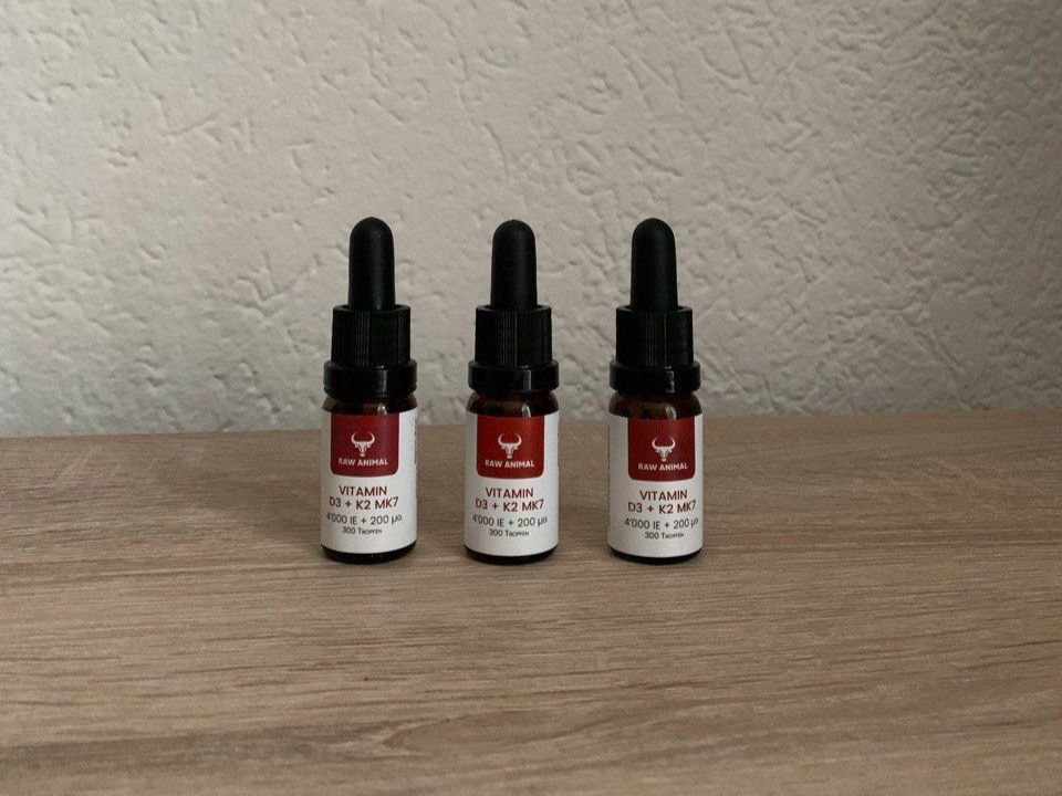Cibi & Specialità: 3x Vitamin D3 + K2 – Nuovo e nell'imballaggio originale da Basel venduto da Fahrenheitcycling