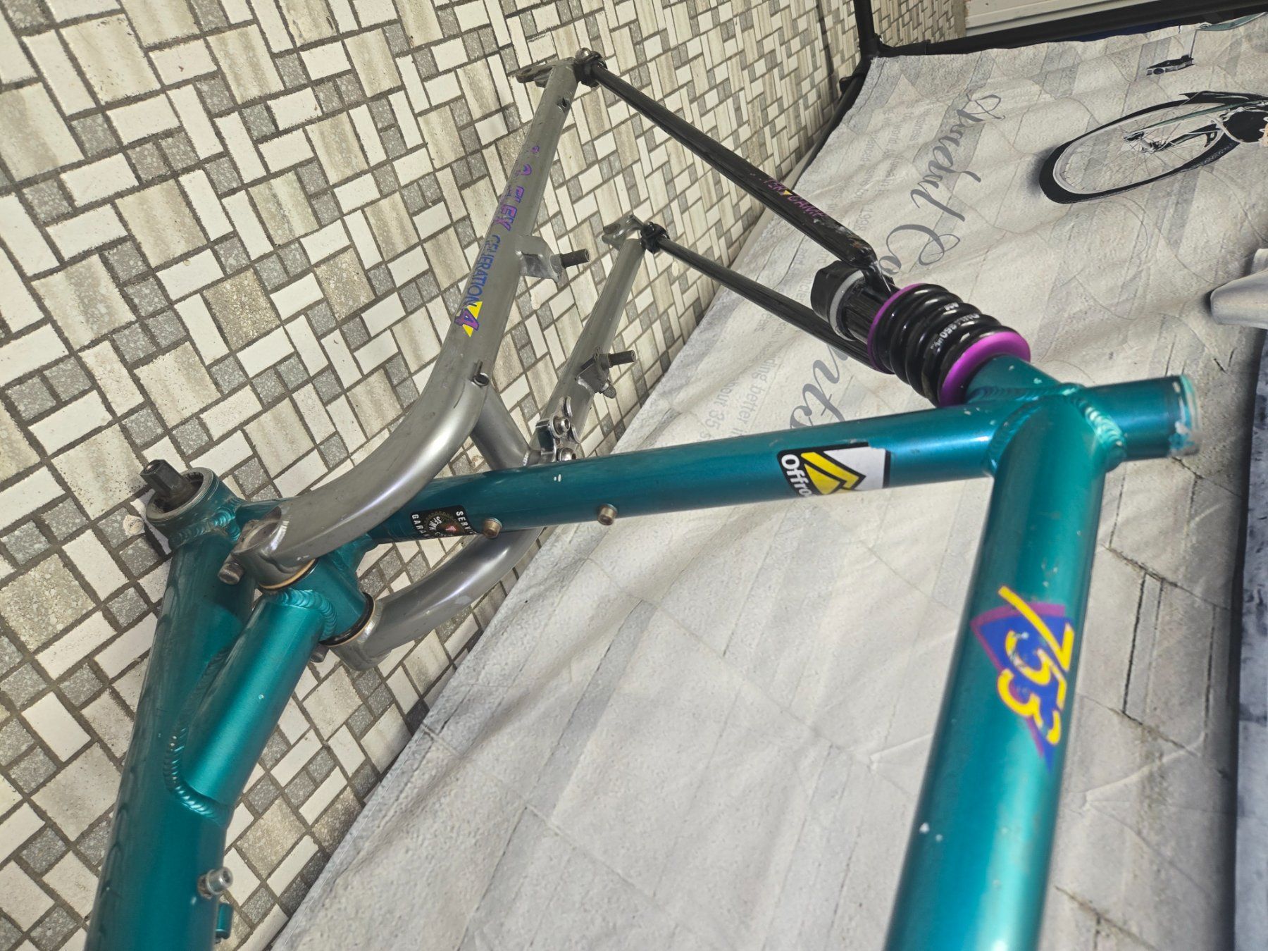 Pièces détachées: Proflex 753 Rahmen Retro Kult MTB – D'occasion à Ammerswil AG par Undenheim 6