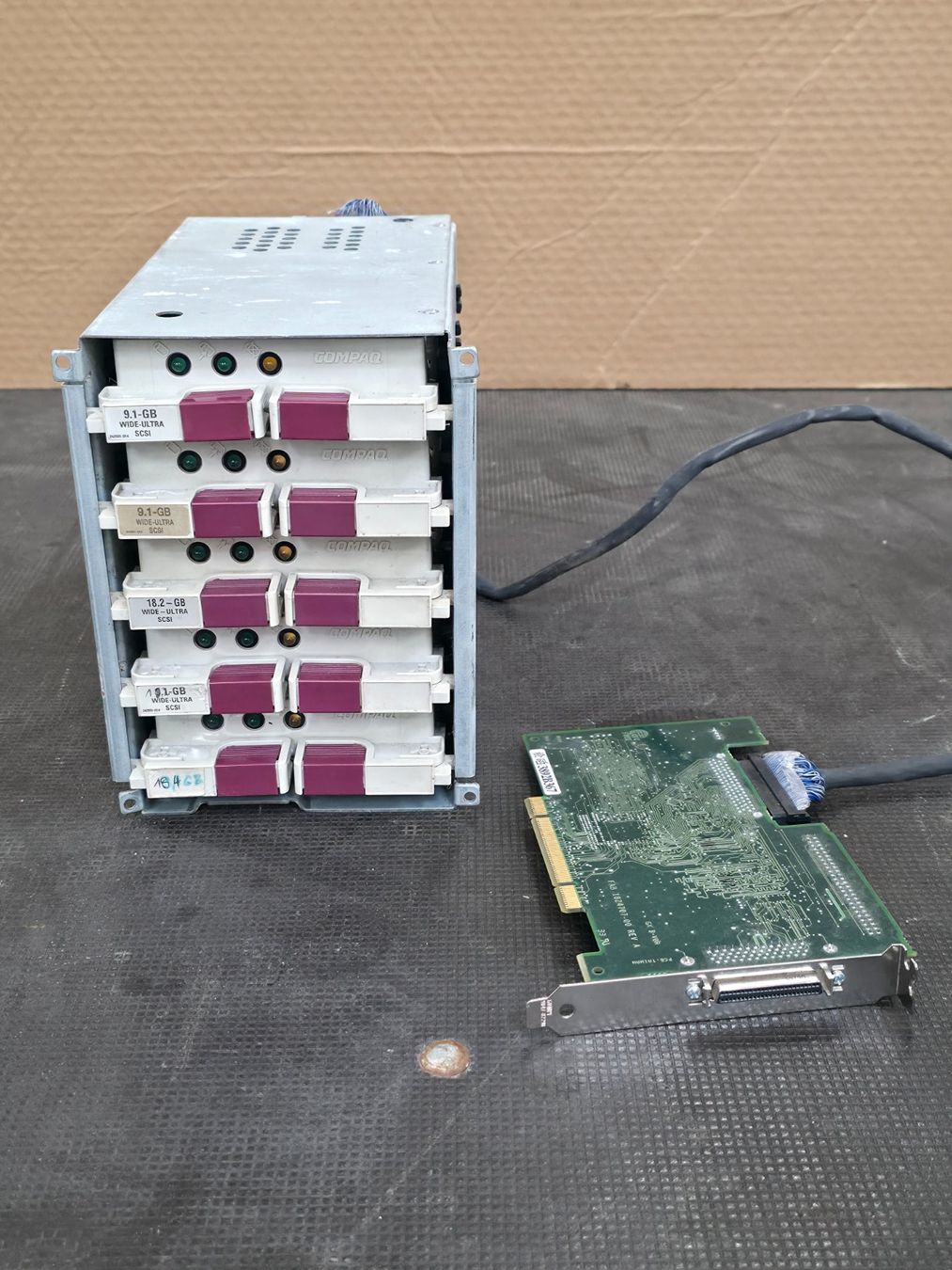 PC: Compaq SCSI Festplatten Gehäuse & Adaptec Karten? – Difettoso da Dietlikon venduto da litisop