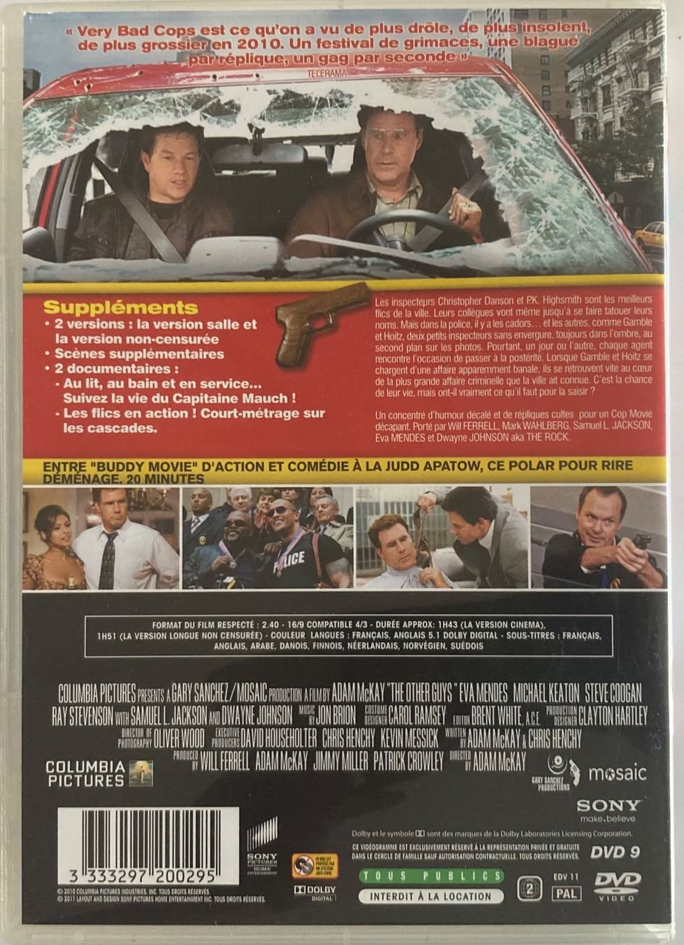 Alle DVDs: VERY BAD COPS (VERSION NON-CENSURÉE) – Gebraucht aus Poliez-Pittet von Newtown-Records 1