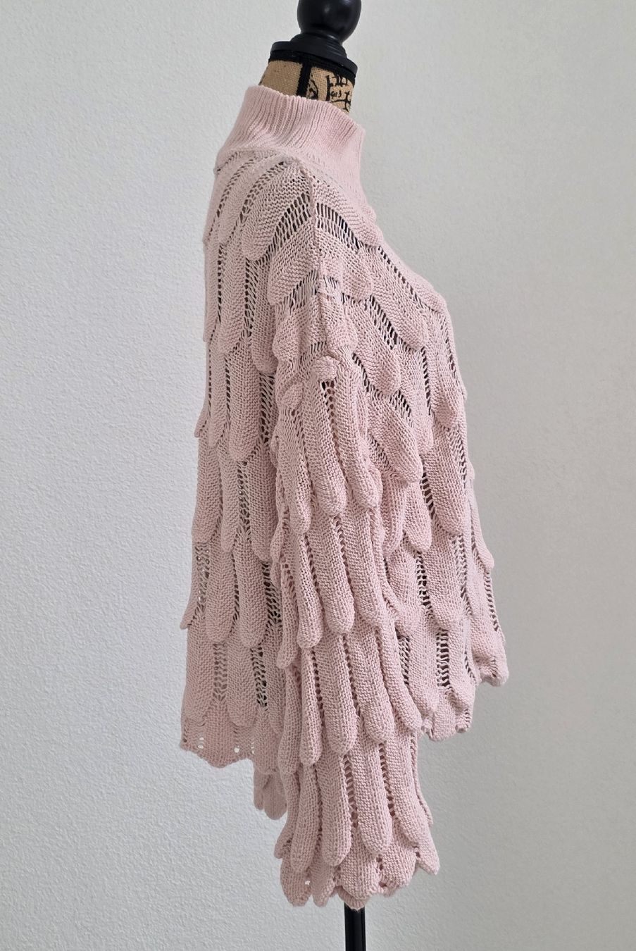 Pullover & Sweatshirts: Damen Pullover Sassyclassy rosa Strickmuster  – Neu (gemäss Beschreibung) aus Rheinsulz von Gilea 2
