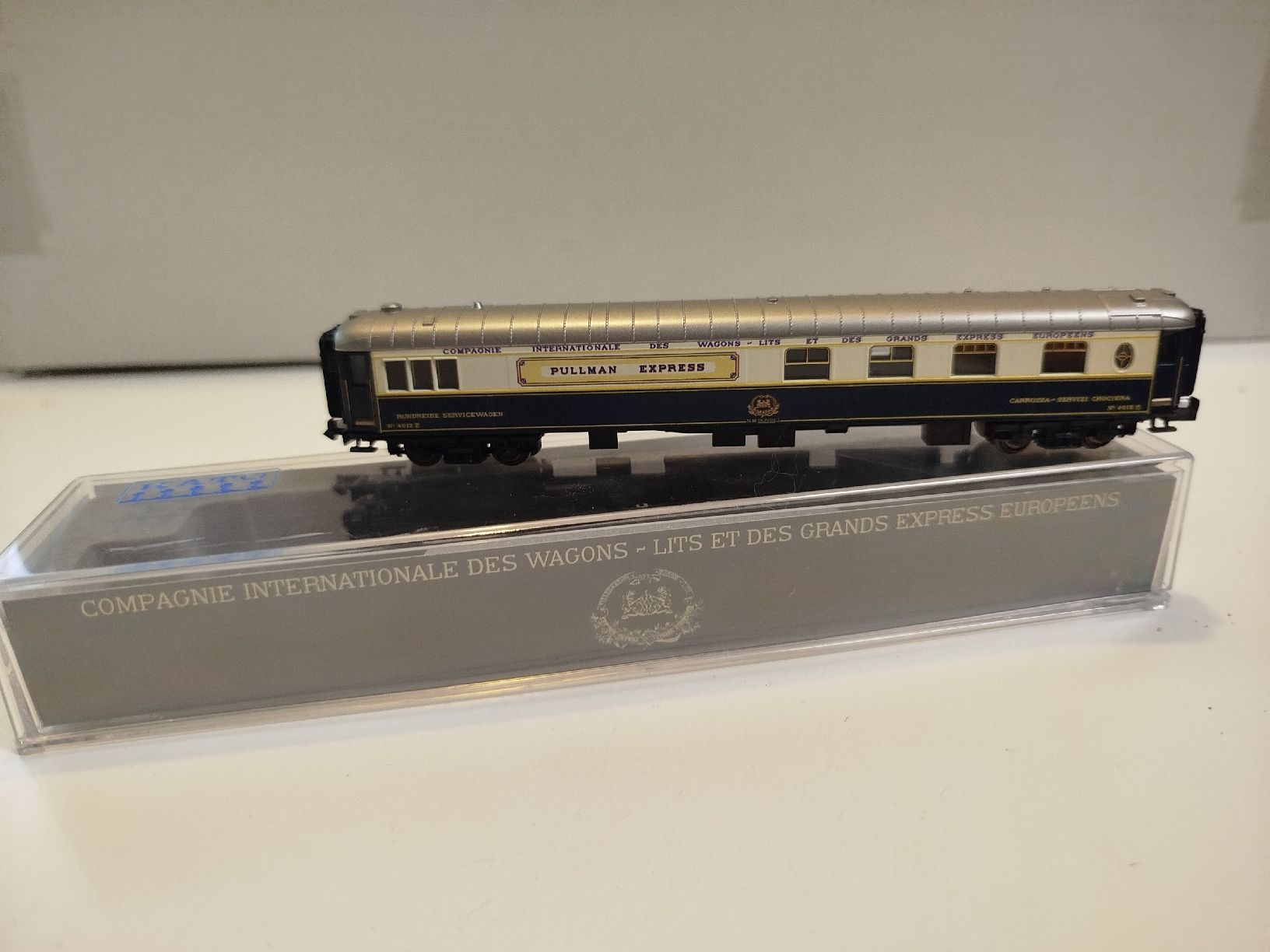 Modellini di ferrovie: Wagon lit Pullman style Orient Express spur N – Nuovo (secondo la descrizione) da Laconnex venduto da Alarman