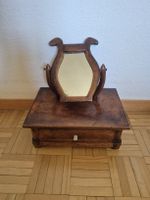 Tischspiegel mit Schublade Antik 