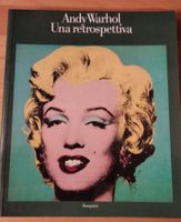 Andy Warhol Buch "Una retrospettiva" Bompiani,Top Zustand!